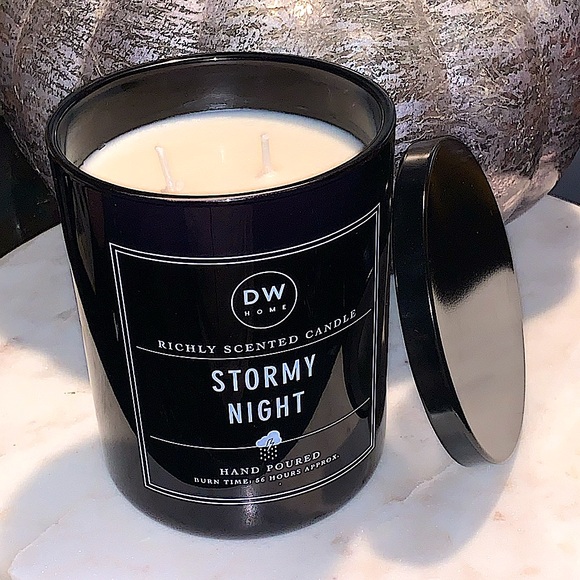 DW HOME CANDLE STORMY NIGHT RICHLY SCENTED NEW 15 oz 2 WICK - Picture 2 of 4